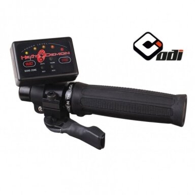 Šildomos rankenėlės Symtec 4 zonų (Heated Grips) 215048