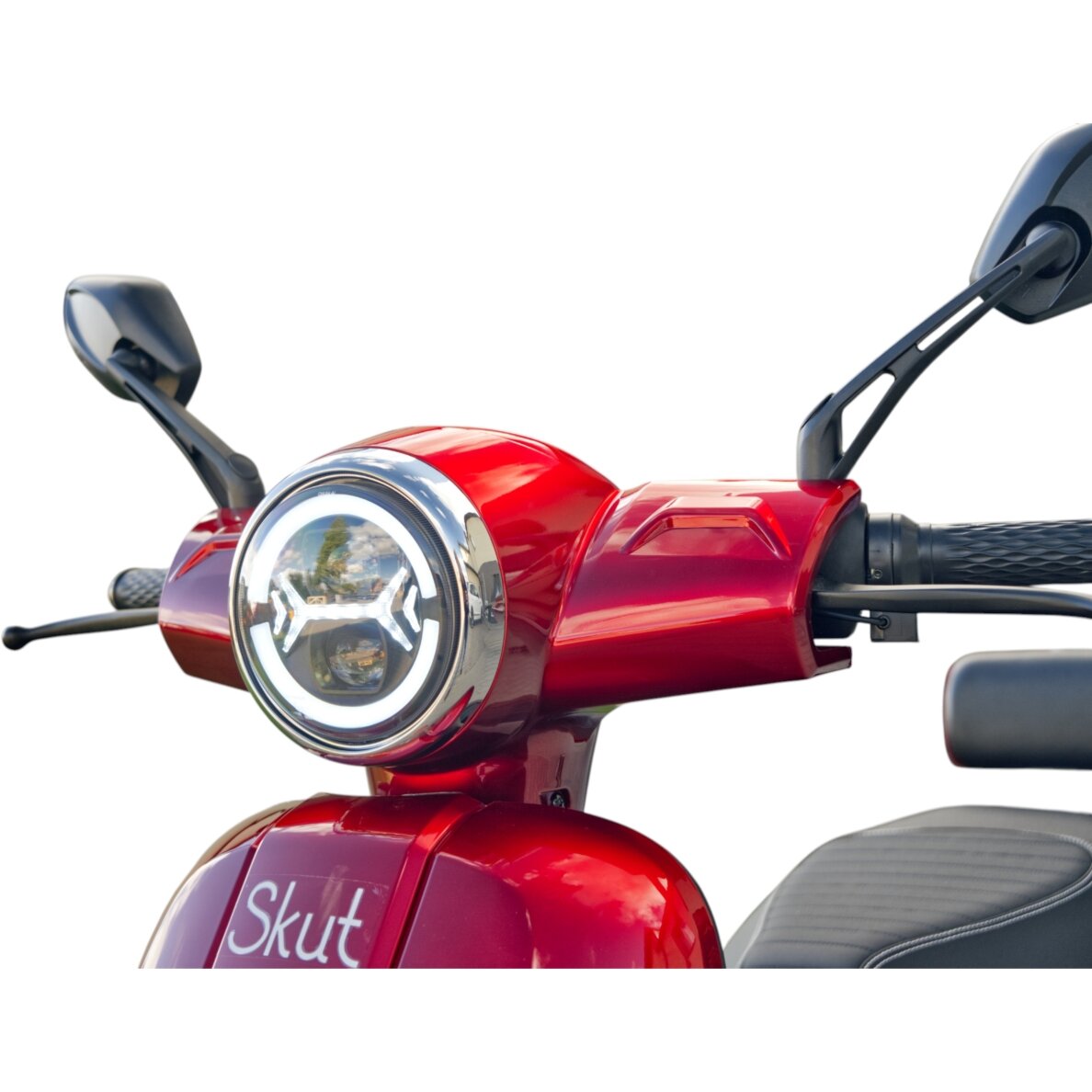 SKUT CL-2W | Elektrinis skuteris, motoroleris (Raudonas) 10