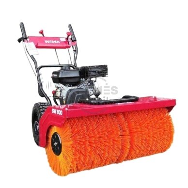 Sniego valytuvas su šluota Weima SW800/WMP22 Sniego valytuvas su šluota Weima SW800/WMP22
