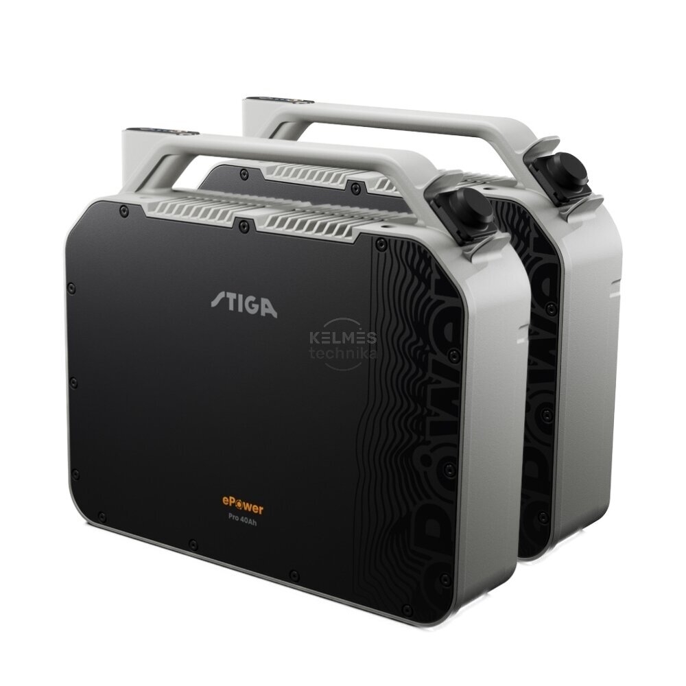 STIGA 56V Pro - 40 Ah akumuliatorius (2 vnt.)