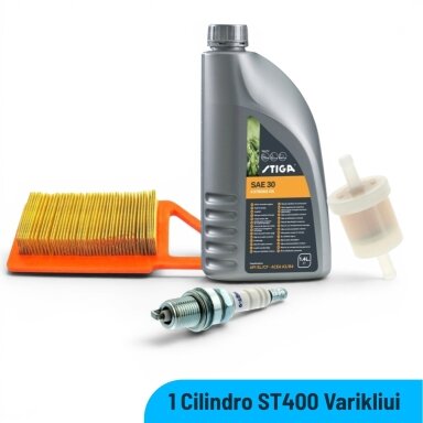 ST400 1 cilindro variklio priežiūros rinkinys ST400 1 cilindro variklio priežiūros rinkinys