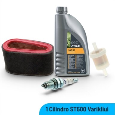 ST500 1 cilindro variklio priežiūros rinkinys ST500 1 cilindro variklio priežiūros rinkinys