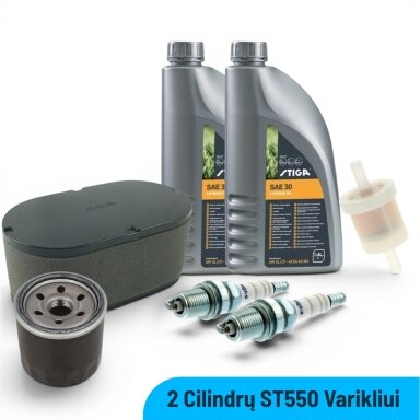 ST550 2 cilindrų variklio priežiūros rinkinys ST550 2 cilindrų variklio priežiūros rinkinys