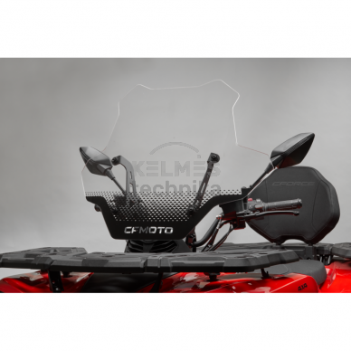 Stiklas CFMOTO 450/520 2022+ 9DQV-805200-3000 FRONT WINDSHIELD 1 Stiklas CFMOTO 450/520 2022+ 9DQV-805200-3000 FRONT WINDSHIELD 1