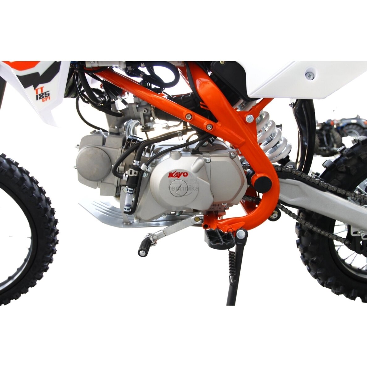 Vaikiškas Krosinis Motociklas KAYO TT125 Efi 6 Vaikiškas Krosinis Motociklas KAYO TT125 Efi 6
