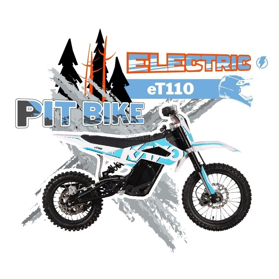 Vaikiškas Krosinis Motociklas KAYO eT110 13 Vaikiškas Krosinis Motociklas KAYO eT110 13