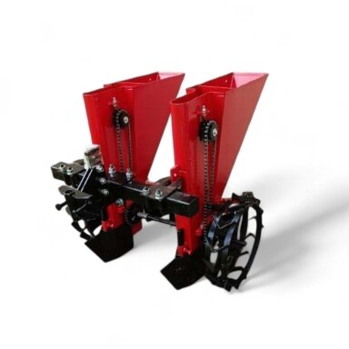 Dvivagė česnakų sodinamoji prie motobloko CSH-2 Dvivagė česnakų sodinamoji prie motobloko CSH-2