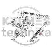 Vožtuvo spyruoklė KAYO A180 SPRING VALVE OUTER 101041-0055 Nr. 9 Vožtuvo spyruoklė KAYO A180 SPRING VALVE OUTER 101041-0055 Nr. 9