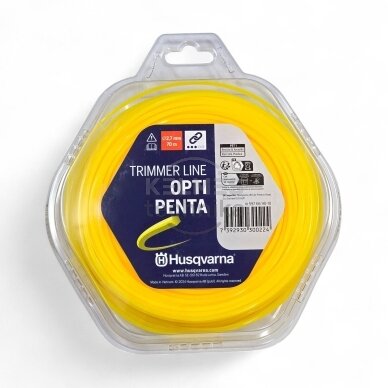 ŽOLIAPJOVIŲ LYNELIS „OPTI PENTA“  2,7 mm x 70 m